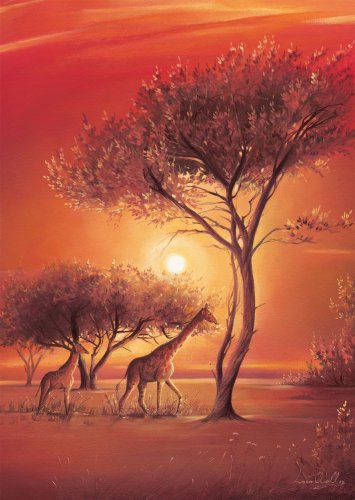 Ravensburger 15694 - Leon Wells: Africa - 1000 Teile Puzzle von Ravensburger