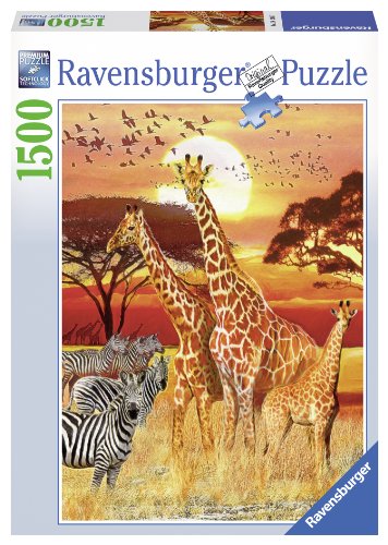 Ravensburger 16298 - Afrikanischer Sonnenunter - 1500 Teile Puzzle von Ravensburger