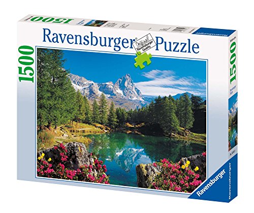 Ravensburger 16341 - Bergsee mit Matterhorn - 1500 Teile Puzzle von Ravensburger