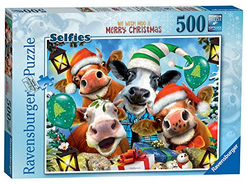 Ravensburger 16532 Buon Natale Tiere Puzzle 500 Teile von Ravensburger