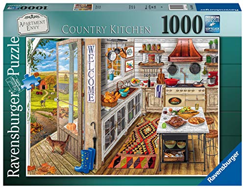 Ravensburger 16546 Country Kitchen Tiere Puzzle 1000 Teile-Fantasy von Ravensburger