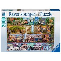 Puzzle Ravensburger Aimee Stewart: Großartige Tierwelt 2000 Teile von Ravensburger