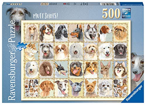 Ravensburger 16758 Mutt Shots Puzzle für Erwachsene und Kinder, ab 10 Jahren, 500 Teile von Ravensburger