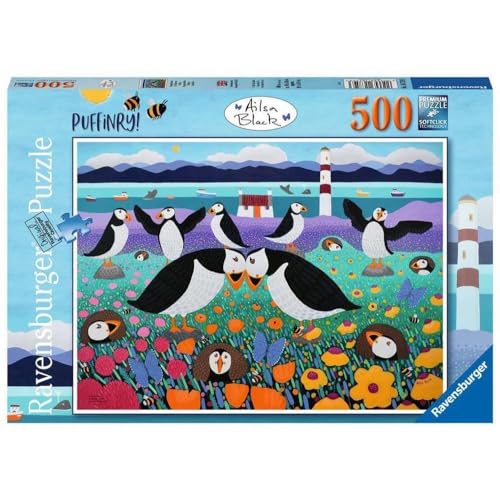 Ravensburger 16759 - Puffinry 500 Teile Puzzle für Erwachsene & Kinder ab 10 Jahren von Ravensburger