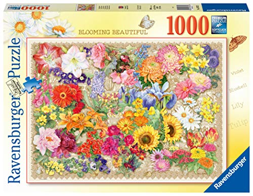 Ravensburger 16762 Animali Blooming Beautiful 1000 Teile Puzzle für Erwachsene & Kinder ab 12 Jahren, 69,9 x 49,7 x 0,2 cm von Ravensburger