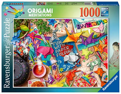 Ravensburger 16775 Aimee Stewart Origami Meditation Puzzle 1000 Teile für Erwachsene & Kinder ab 12 Jahren, Mehrfarbig von Ravensburger