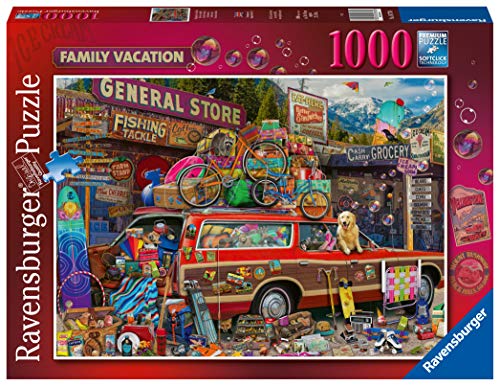 Ravensburger Puzzle 16776 - Familienurlaub - 1000 Teile Puzzle für Kinder und Erwachsene ab 14 Jahren von Ravensburger