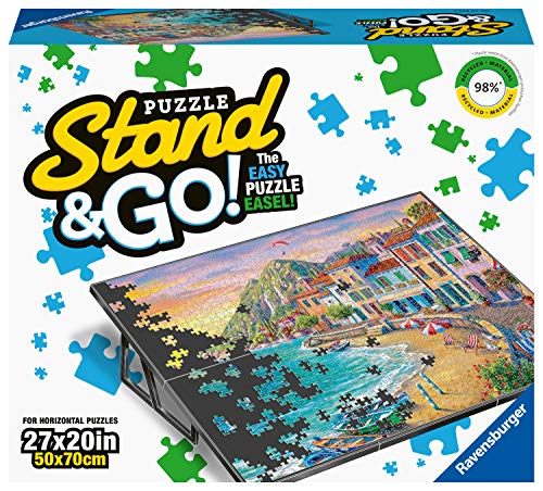 Ravensburger 16826 Zubehör-Stand & Go Board Staffelei geeignet für 1000 Teile Puzzle, Mehrfarbig von Ravensburger