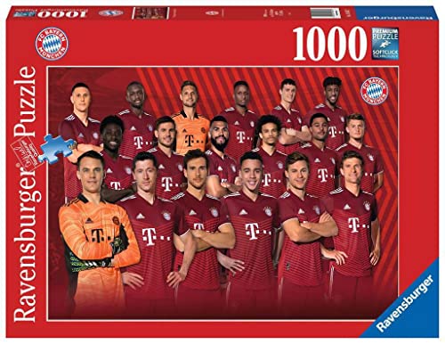 Ravensburger Puzzle 16847 – FC Bayern Saison 2021/22 – 1000 Teile Puzzle für Erwachsene und Kinder ab 14 Jahren von Ravensburger