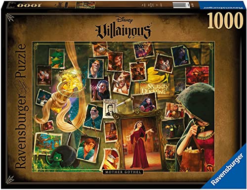 Ravensburger 16888 Disney - Villains Walt Puzzles, Farbig, único von Ravensburger