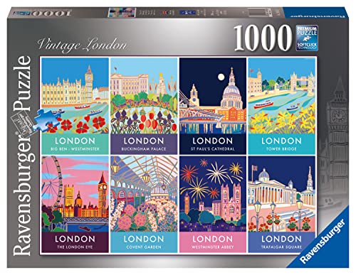 Ravensburger 16960 Vintage London 1000 Teile Puzzle für Erwachsene & Kinder ab 12 Jahren, Mehrfarbig von Ravensburger