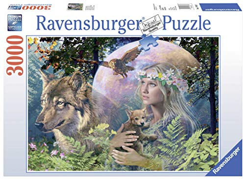 Ravensburger Puzzle 17033 - Wölfe im Mondschein3000 Teile Puzzle für Erwachsene und Kinder ab 14 Jahren von Ravensburger