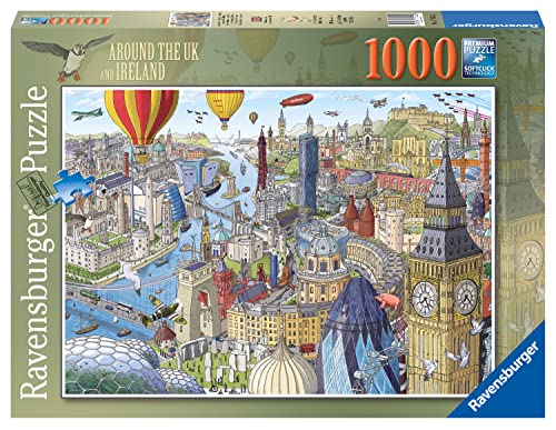 Ravensburger 17142 Around The UK & Irland 1000 Teile Puzzle für Erwachsene & Kinder ab 12 Jahren, Mehrfarbig von Ravensburger