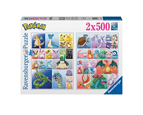 Ravensburger 17266 Puzzle 2 x 500 Teile, Mehrfarbig von Ravensburger