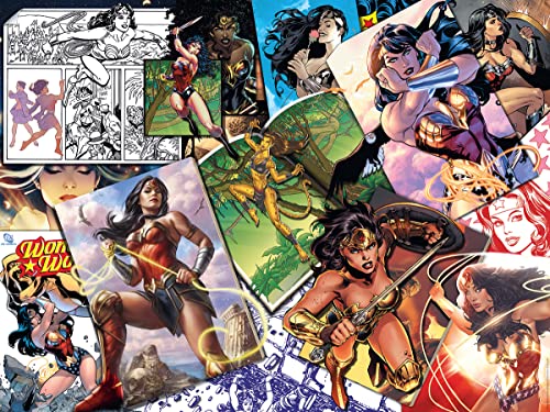 Ravensburger 17308 Wonder Woman Puzzle 1500 Teile, Mehrfarbig, 80 x 60 cm von Ravensburger