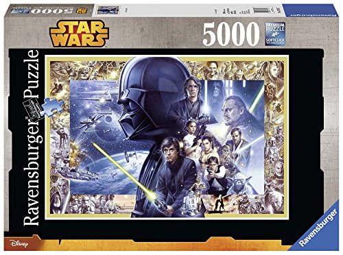 Ravensburger 17431 Star Wars I-VI Puzzle, 5000 Teile von Ravensburger