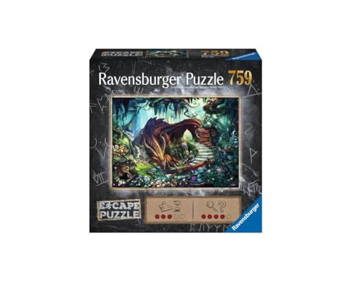 Ravensburger 17529 1 2D Dragon Puzzle, bunt von Ravensburger