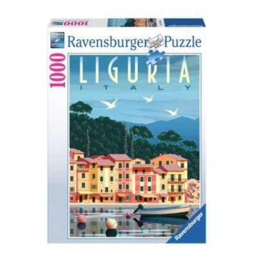 Ravensburger - Puzzle Postkarte aus Ligurien, 1000 Teile, Puzzle Landschaften für Erwachsene und Jugendliche, Geschenkidee für Sie oder Ihn, 70 x 50 cm von Ravensburger