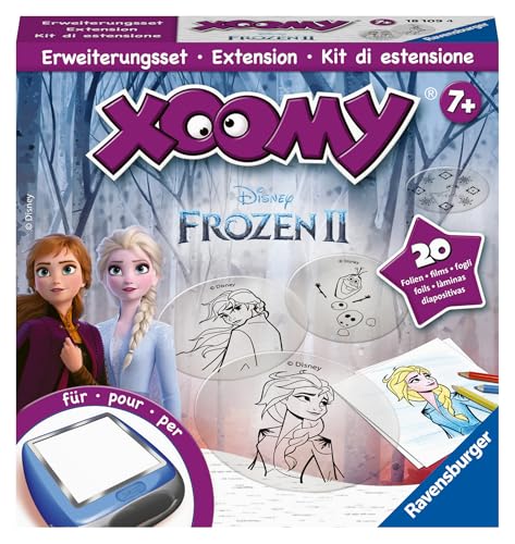 Ravensburger Xoomy Erweiterungsset Frozen 2 18109 - Die Figuren aus die Eiskönigin 2 zeichnen Lernen. Kreatives Zeichnen für Kinder ab 7 Jahren von Ravensburger