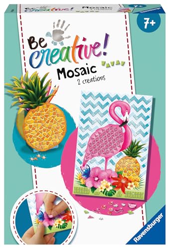 Ravensburger 18240 BeCreative Mosaik Tropical, DIY für Kinder ab 7 Jahren von Ravensburger