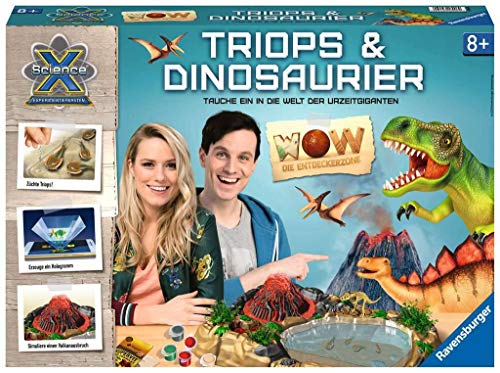 Ravensburger 18906 ScienceX Wow Triops und Dinosaurier von Ravensburger