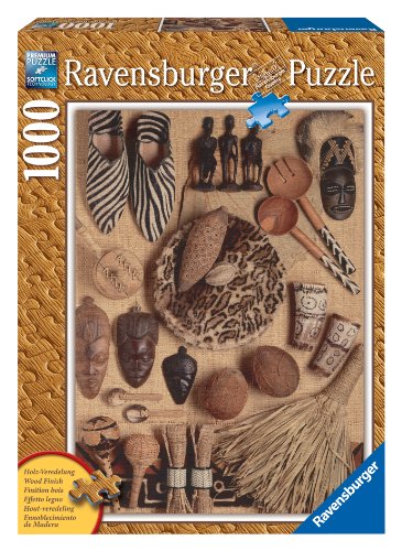 Ravensburger 19001 - Afrikanisches Stillleben - 1000 Teile Holzstruktur Puzzle von Ravensburger