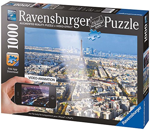 Ravensburger 19302 - Über den Dächern von Paris - 1000 Teile Augmented Reality Puzzle von Ravensburger