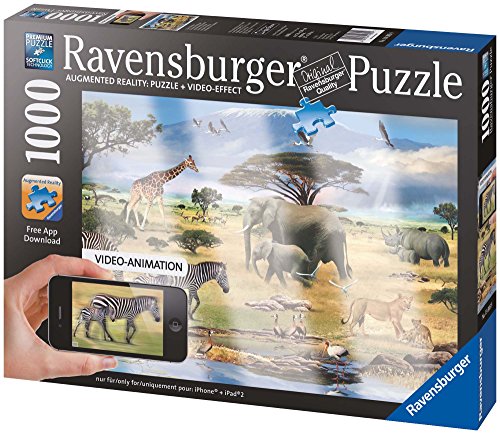 Ravensburger 19305 - Tiere Afrikas - 1000 Teile Augmented Reality Puzzle von Ravensburger