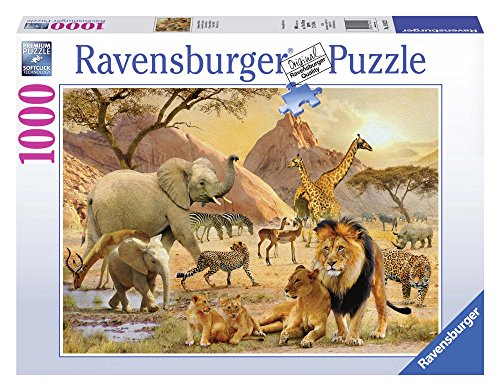 Ravensburger 19422 Afrikanische Wildnis, 1000 Teile Puzzle von Ravensburger