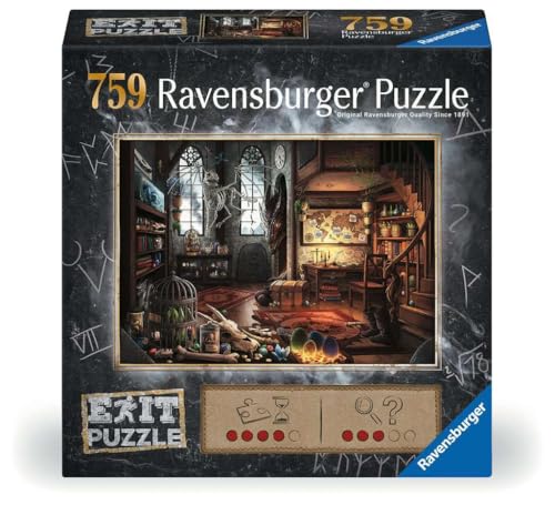 Ravensburger EXIT Puzzle 19954 Im Drachenlabor 759 Teile von Ravensburger