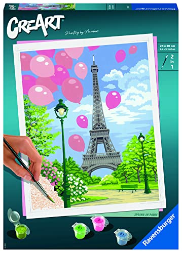 Ravensburger 20201 - CreArt Frühling in Paris von Ravensburger