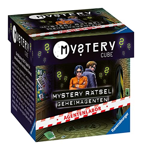 Ravensburger 20227 - Mystery Cube - Das Agentenlabor - Für Rätsel-Begeisterte ab 10 Jahren von Ravensburger