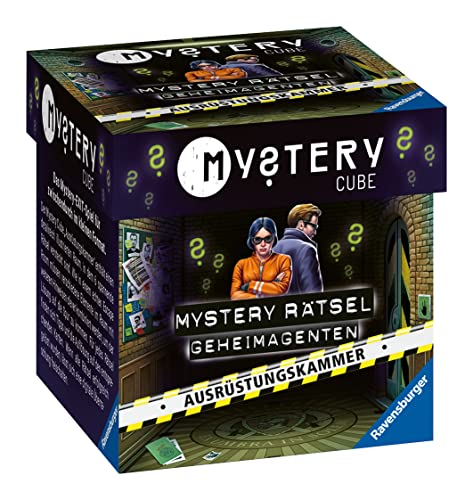 Ravensburger 20228 - Mystery Cube - Die Agentenmaterialkammer - Für Rätsel-Begeisterte ab 10 Jahren von Ravensburger