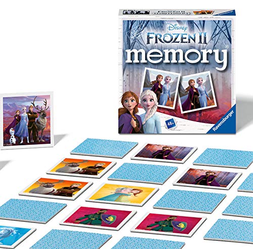 Ravensburger Disney Die Eiskönigin 2 Mini-Memory-Bilder, Schnapppaare, Spiel für Kinder ab 3 Jahren von Ravensburger