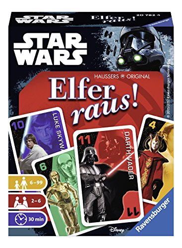 Ravensburger Kartenspiele 20782 - "Star Wars Elfer Raus! Spiel von Ravensburger