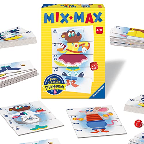 Ravensburger 20855 Mix Max - Tier-Legespiel für 2-6 Spieler ab 4 Jahren von Ravensburger