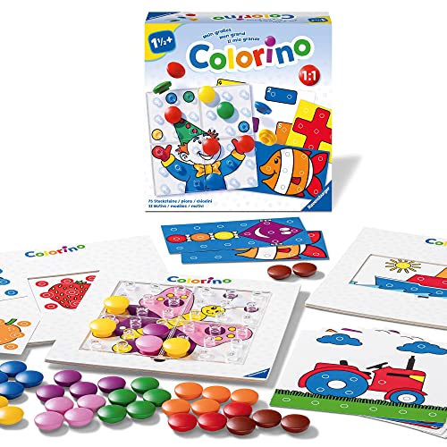 Ravensburger 20959 Mein großes Colorino, Mitwachsendes Lernspiel - So Wird Farben Lernen zum Kinderspiel - Der Spieleklassiker für Kinder ab 1,5 Jahren von Ravensburger