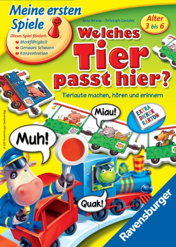 Ravensburger 21423 - Welches Tier passt hier? von Ravensburger