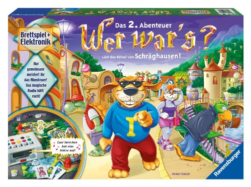 Ravensburger 21999 - Wer war`s?: Wer war`s ? 2 - Schräghausen von Ravensburger