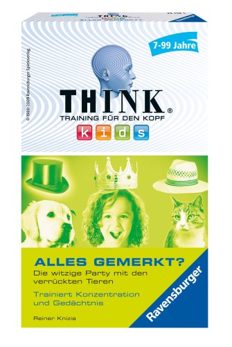 Ravensburger 23296 - Think Kids Alles gemerkt? - Mitbringspiel von Ravensburger