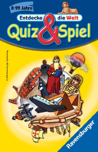Ravensburger 23307 - Quiz & Spiel: Entdecke die Welt - Mitbringspiel Ravensburger 23307 - Quiz & Spiel: Entdecke die Welt - Mitbringspiel von Ravensburger