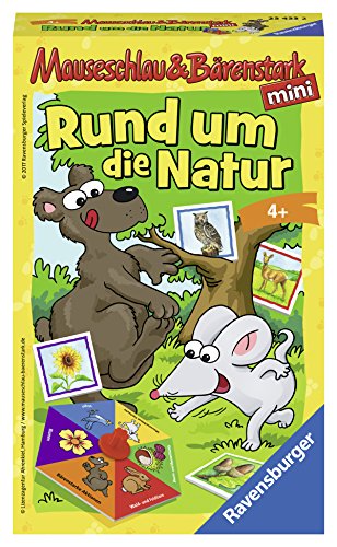 Ravensburger 23433 - Mauseschlau & Bärenstark: Rund um die Natur - Kinderspiel/ Reisespiel von Ravensburger