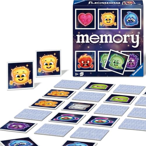 Ravensburger 23487 - Memory Emotionen - Ravensburger Spieleklassiker - 32 Kartenpaare mit Gefühlen - das weltbekannte Merkspiel für 2 bis 8 Spieler, Gedächtnisspiel ab 3 Jahren von Ravensburger