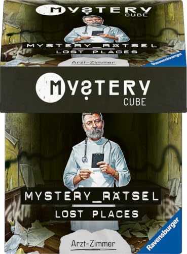 Ravensburger 23694 - Mystery Cube - Lost Places: Das Arztzimmer- Für Rätsel-Begeisterte ab 10 Jahren von Ravensburger