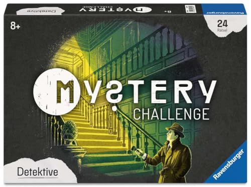 Ravensburger 23696 - Mystery Challenge - Detektive - 24 Rätsel für EXIT-Begeisterte ab 8 Jahren Ravensburger 23696 - Mystery Challenge - Detektive - 24 Rätsel für EXIT-Begeisterte ab 8 Jahren von Ravensburger
