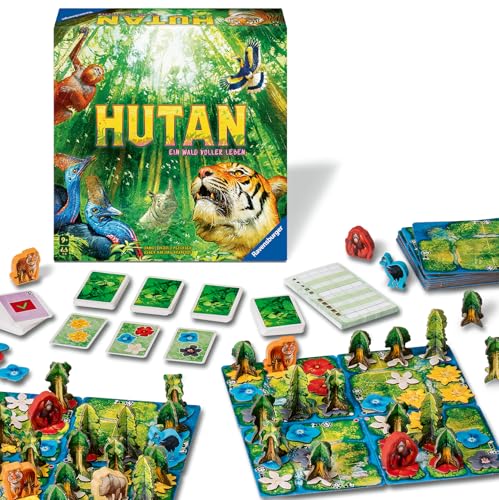 Ravensburger 24747 HUTAN D - Taktikspiel für die ganze Familie, für 1-4 Spieler:innen ab 8 Jahren von Ravensburger