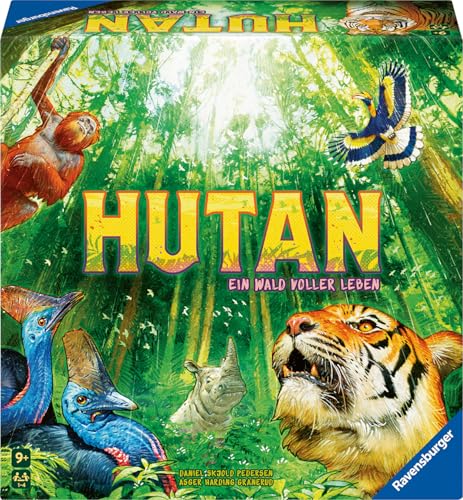 Ravensburger 24747 HUTAN D - Taktikspiel für die ganze Familie, für 1-4 Spieler:innen ab 8 Jahren von Ravensburger