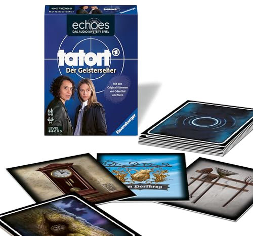 Ravensburger 24860 - Echoes Tatort: Der Geisterseher - Das Audio Mystery Spiel ab 14 Jahren Ravensburger 24860 - Echoes Tatort: Der Geisterseher - Das Audio Mystery Spiel ab 14 Jahren von Ravensburger