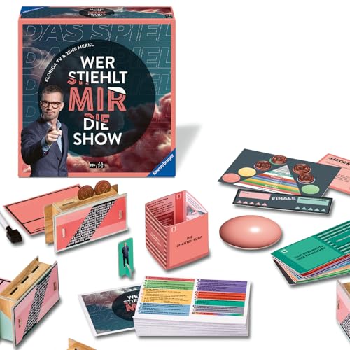 Ravensburger 24883 Wer stiehlt Mir die Show Das Quizspiel zur beliebten TV-Show von Joko Winterscheidt für 3-5 Spieler ab 10 Jahren Ravensburger 24883 Wer stiehlt Mir die Show Das Quizspiel zur beliebten TV-Show von Joko Winterscheidt für 3-5 Spieler ab 10 Jahren von Ravensburger
