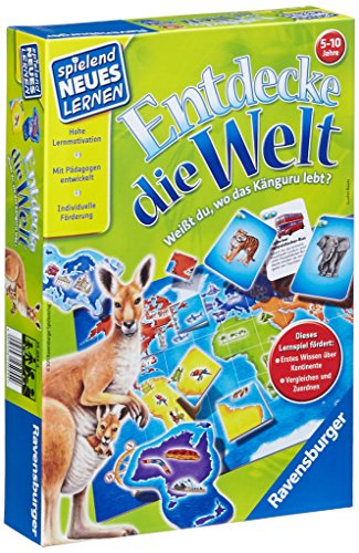 Ravensburger 25055 - Entdecke die Welt - Lernspiel Ravensburger 25055 - Entdecke die Welt - Lernspiel von Ravensburger